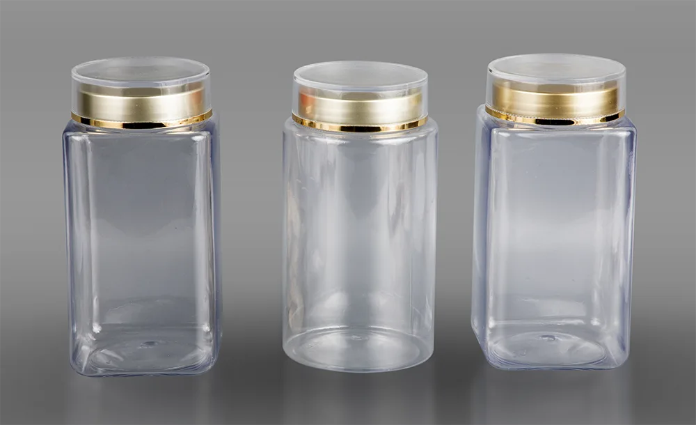 Acrylic Health Supplement Bottles For Pills