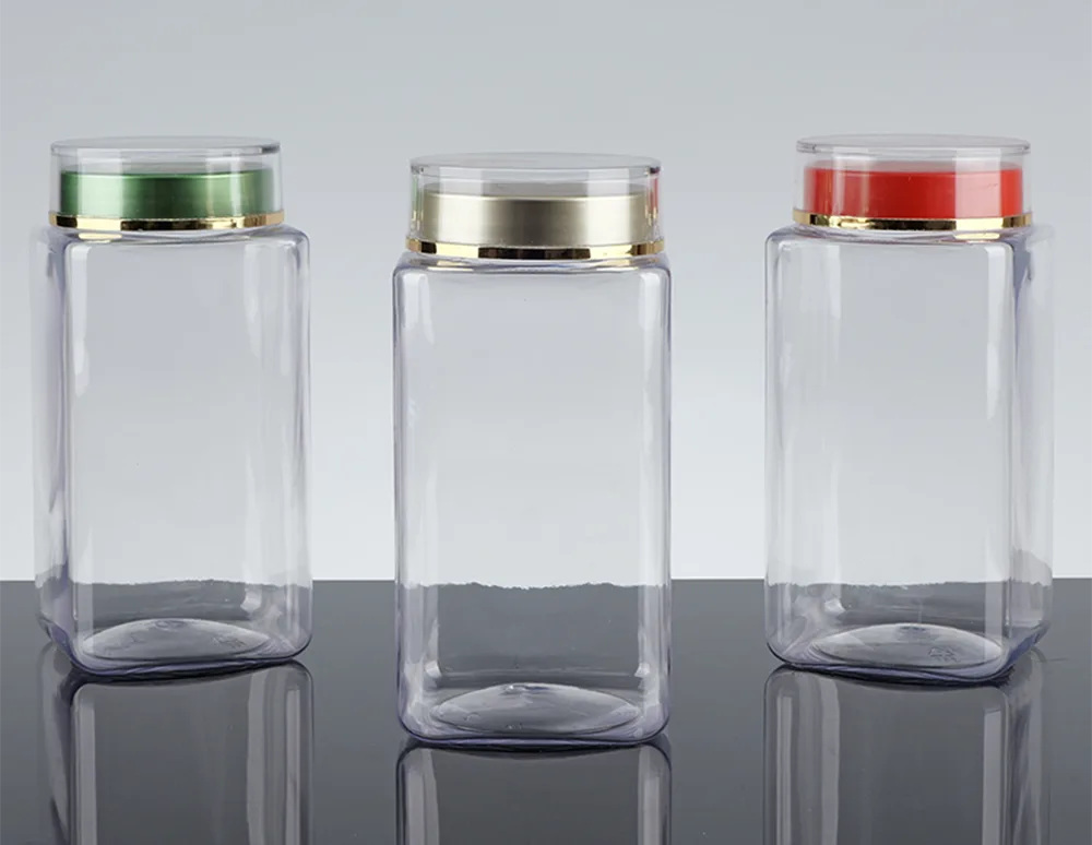 PET Health Supplement Bottles For Capsules